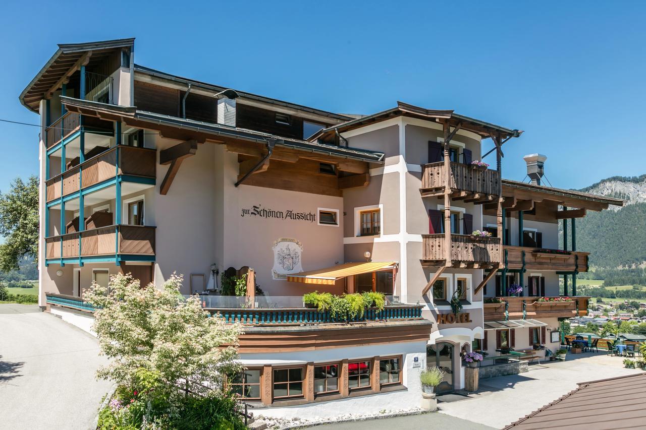Hotel-Gasthof Zur Schoenen Aussicht Sankt Johann in Tirol Exteriér fotografie