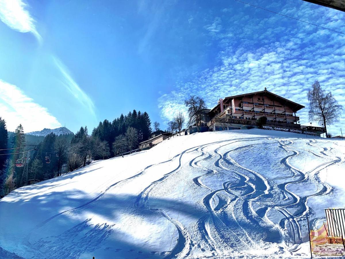 Hotel-Gasthof Zur Schoenen Aussicht Sankt Johann in Tirol Exteriér fotografie